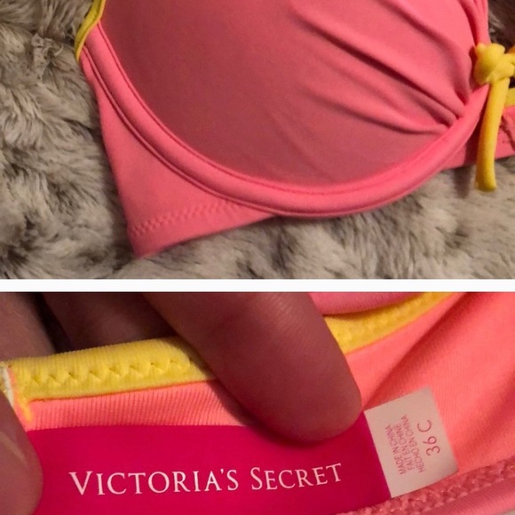 NWOT Victoria’s Secret swim bikini top. - Picture 4 of 5